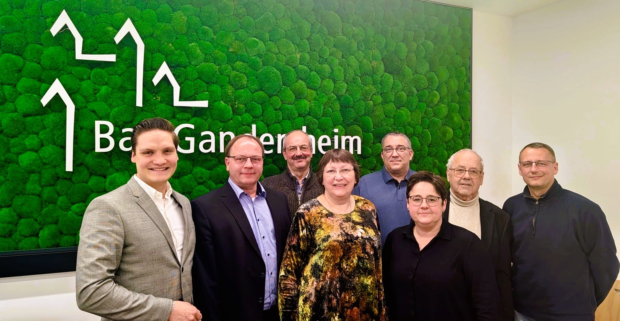 v.l. David Artschwager, Torsten Meyer, Heinrich Philipps, Karin Albig, Thomas Trogisch, Anke Ahrens, G�nter Ahrens, Michael Jahns